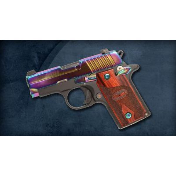 Sig Sauer P238 Rainbow Titanium Finish