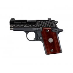 Sig Sauer P938 Engraved Rosewood Micro-Compact Mod